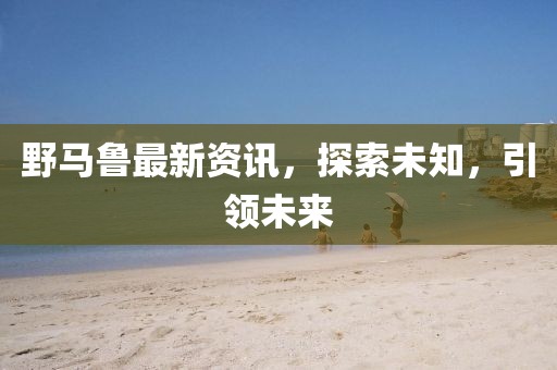 野马鲁最新资讯，探索未知，引领未来