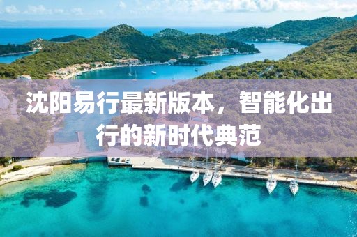 沈阳易行最新版本，智能化出行的新时代典范