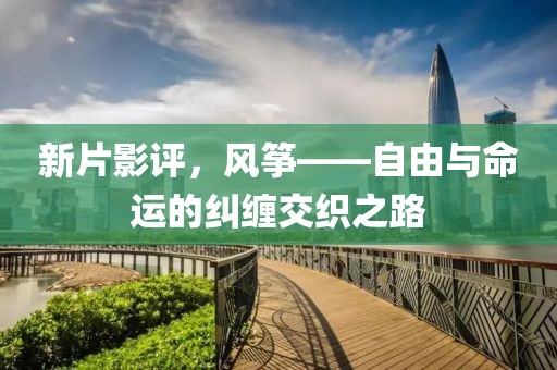 新片影评，风筝——自由与命运的纠缠交织之路