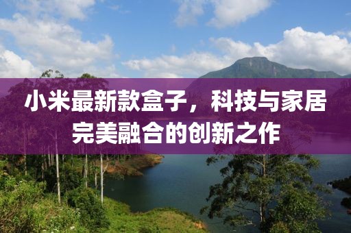 小米最新款盒子，科技与家居完美融合的创新之作