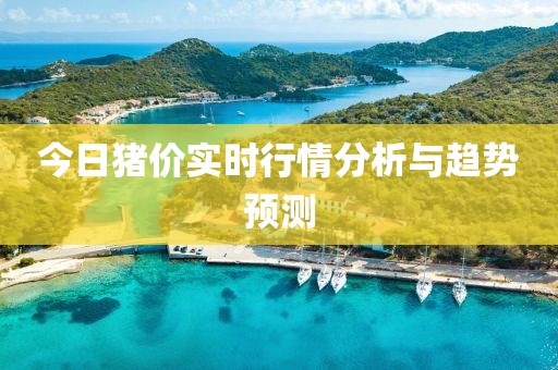 今日猪价实时行情分析与趋势预测