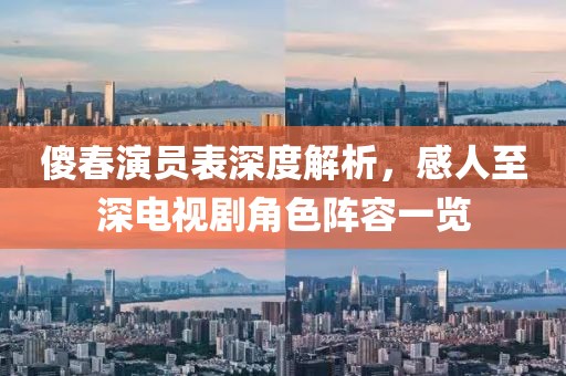 傻春演员表深度解析，感人至深电视剧角色阵容一览