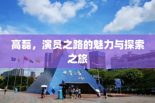 高磊，演员之路的魅力与探索之旅