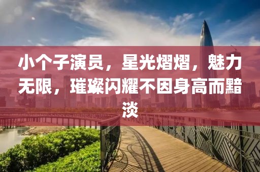 小个子演员，星光熠熠，魅力无限，璀璨闪耀不因身高而黯淡