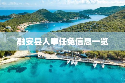 融安县人事任免信息一览
