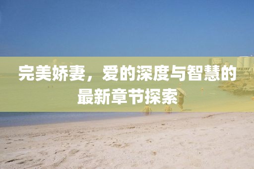 完美娇妻，爱的深度与智慧的最新章节探索