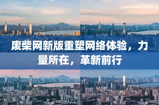 废柴网新版重塑网络体验，力量所在，革新前行