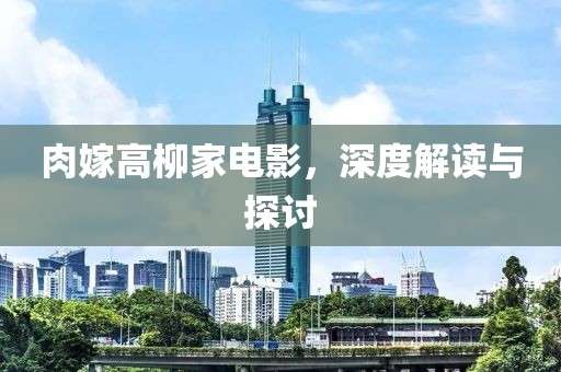 肉嫁高柳家电影，深度解读与探讨