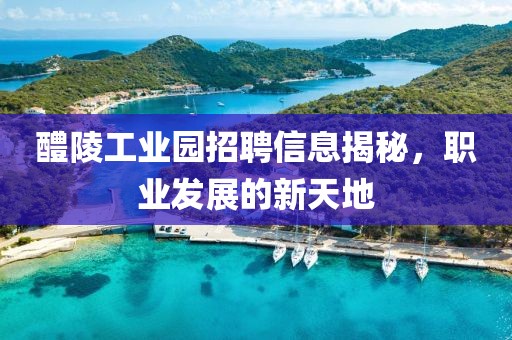 醴陵工业园招聘信息揭秘，职业发展的新天地