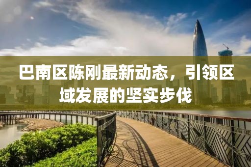 巴南区陈刚最新动态，引领区域发展的坚实步伐