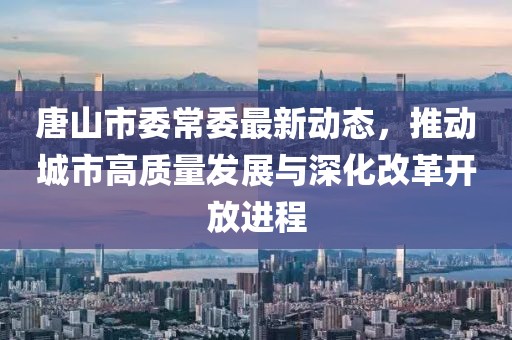 唐山市委常委最新动态，推动城市高质量发展与深化改革开放进程