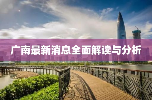 广南最新消息全面解读与分析