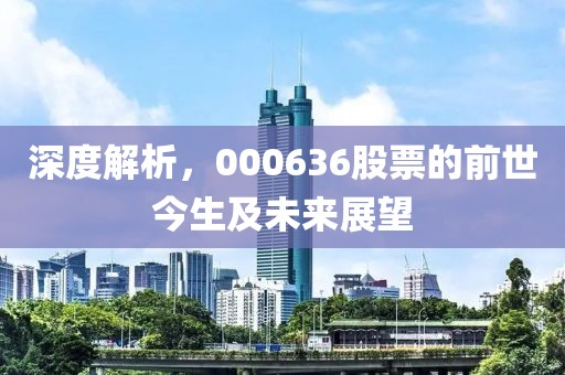 深度解析，000636股票的前世今生及未来展望