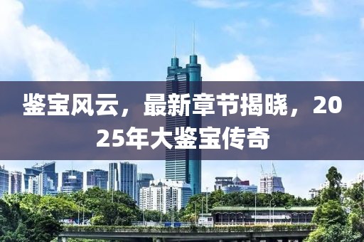 鉴宝风云，最新章节揭晓，2025年大鉴宝传奇