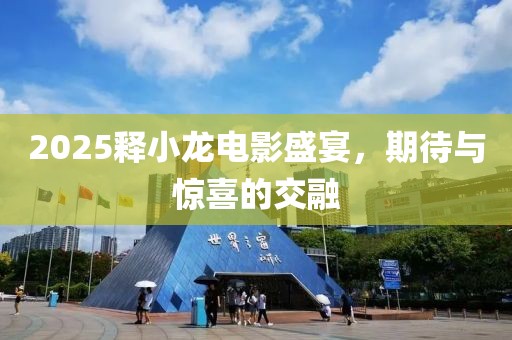 2025释小龙电影盛宴，期待与惊喜的交融