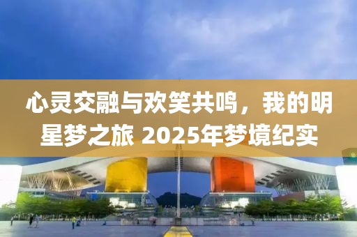 心灵交融与欢笑共鸣，我的明星梦之旅 2025年梦境纪实