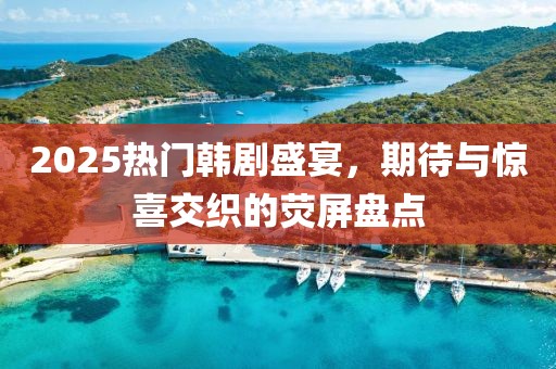 2025热门韩剧盛宴，期待与惊喜交织的荧屏盘点