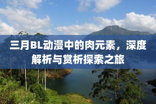 三月BL动漫中的肉元素，深度解析与赏析探索之旅