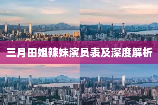 三月田姐辣妹演员表及深度解析