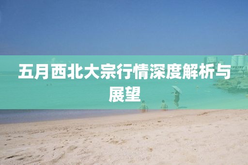 五月西北大宗行情深度解析与展望