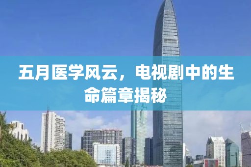 五月医学风云，电视剧中的生命篇章揭秘
