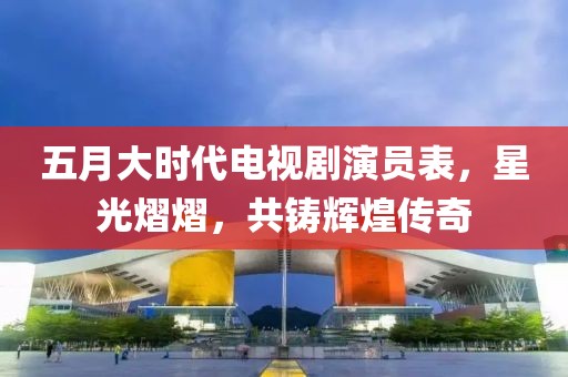 五月大时代电视剧演员表，星光熠熠，共铸辉煌传奇