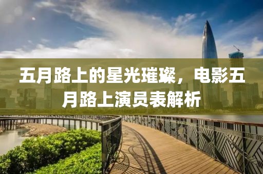 五月路上的星光璀璨，电影五月路上演员表解析