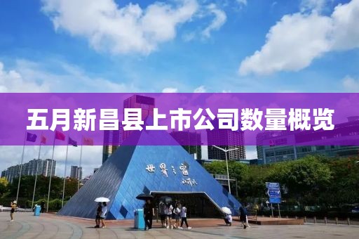 五月新昌县上市公司数量概览