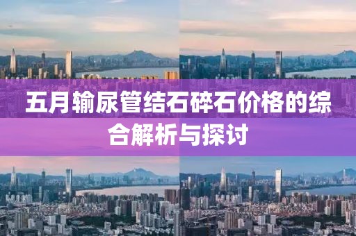 五月输尿管结石碎石价格的综合解析与探讨