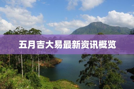 五月吉大易最新资讯概览