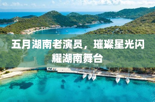 五月湖南老演员，璀璨星光闪耀湖南舞台