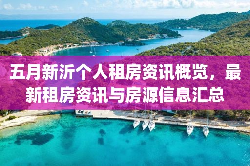 五月新沂个人租房资讯概览，最新租房资讯与房源信息汇总