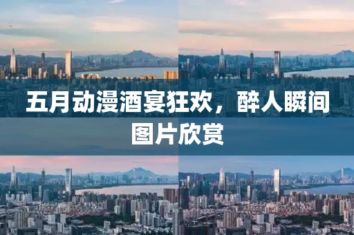 五月动漫酒宴狂欢，醉人瞬间图片欣赏