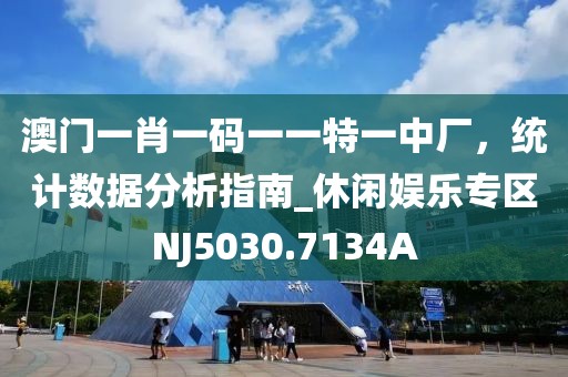 澳门一肖一码一一特一中厂，统计数据分析指南_休闲娱乐专区NJ5030.7134A