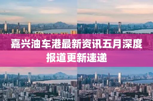嘉兴油车港最新资讯五月深度报道更新速递