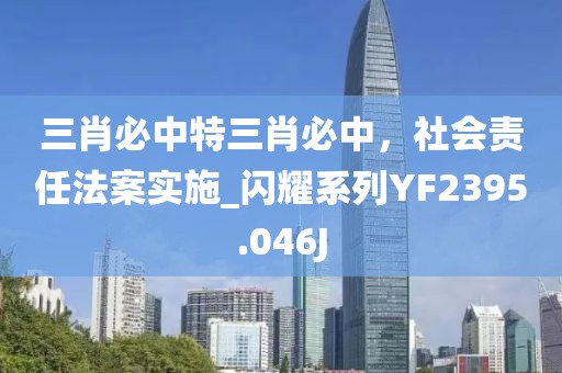三肖必中特三肖必中，社会责任法案实施_闪耀系列YF2395.046J