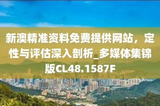 新澳精准资料免费提供网站，定性与评估深入剖析_多媒体集锦版CL48.1587F