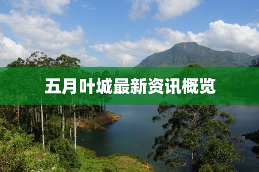 五月叶城最新资讯概览