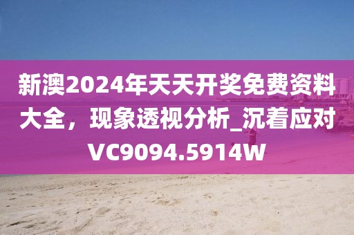新澳2024年天天开奖免费资料大全，现象透视分析_沉着应对VC9094.5914W