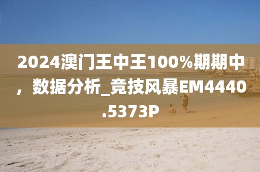2024澳门王中王100%期期中，数据分析_竞技风暴EM4440.5373P