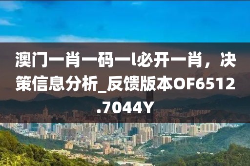 澳门一肖一码一l必开一肖，决策信息分析_反馈版本OF6512.7044Y