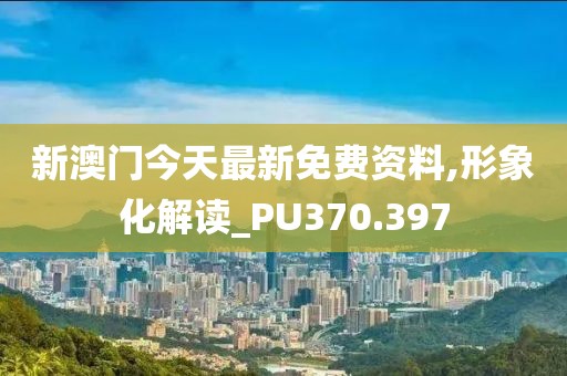 新澳门今天最新免费资料,形象化解读_PU370.397