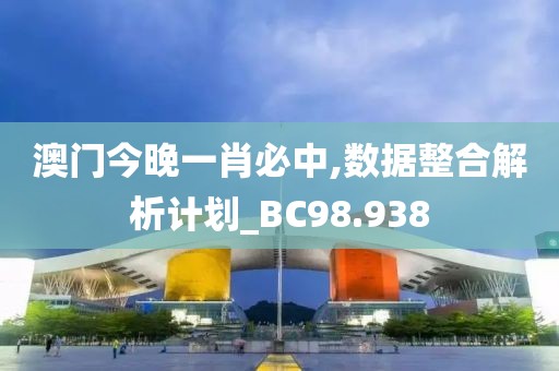 澳门今晚一肖必中,数据整合解析计划_BC98.938