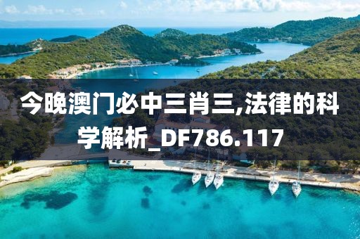 今晚澳门必中三肖三,法律的科学解析_DF786.117