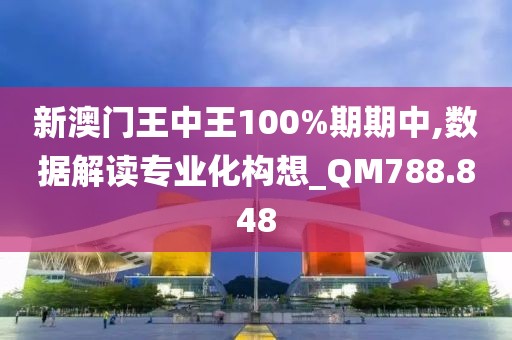 新澳门王中王100%期期中,数据解读专业化构想_QM788.848