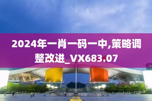 2024年一肖一码一中,策略调整改进_VX683.07
