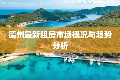 德州最新租房市场概况与趋势分析
