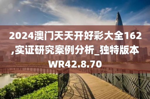 2024澳门天天开好彩大全162,实证研究案例分析_独特版本WR42.8.70