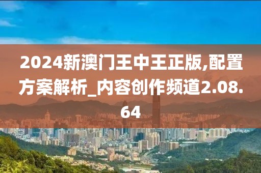 2024新澳门王中王正版,配置方案解析_内容创作频道2.08.64