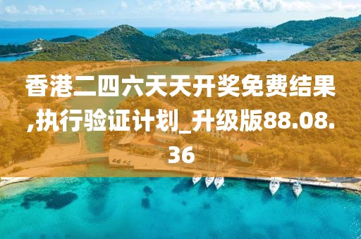 香港二四六天天开奖免费结果,执行验证计划_升级版88.08.36
